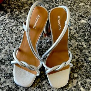 Abound Rosalie Silver Sandals